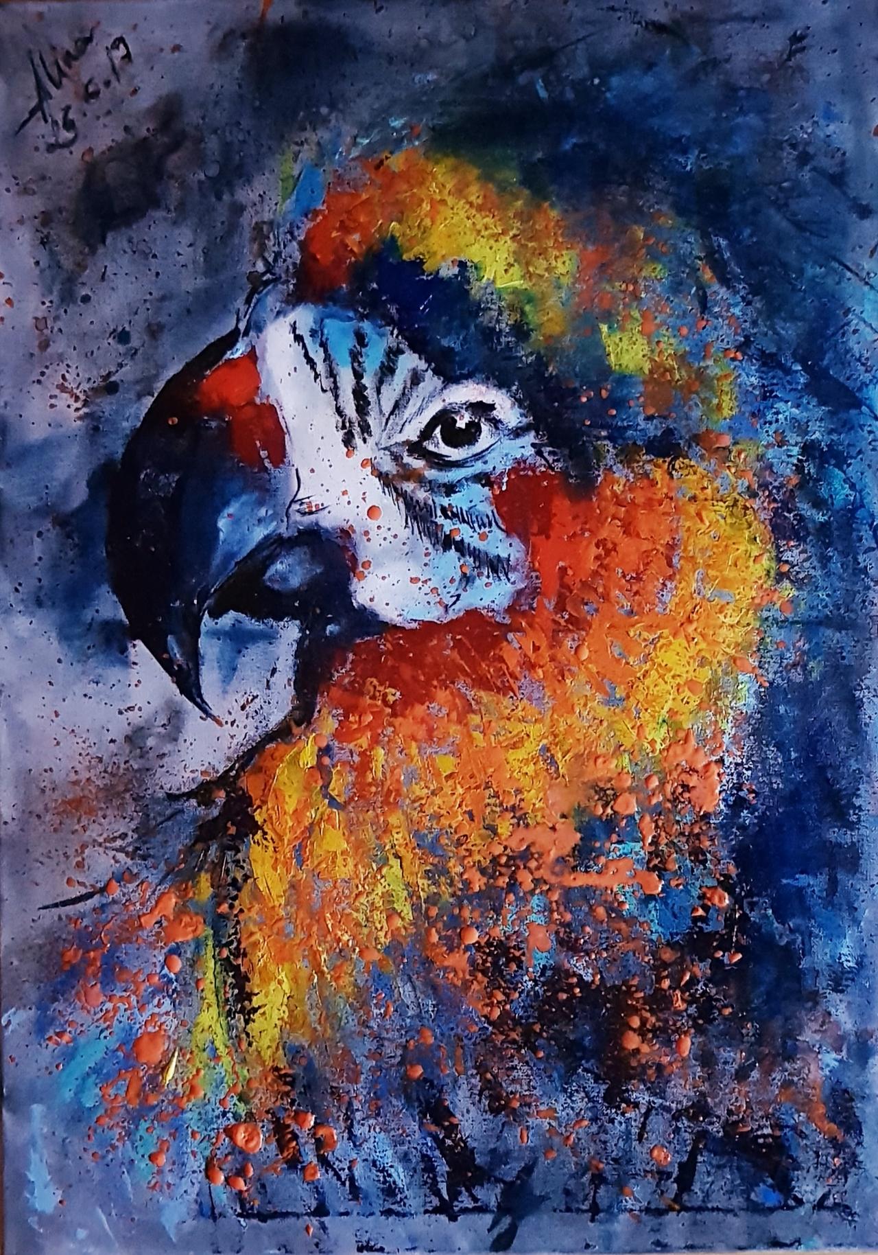 ArteDiAlina.com painting: I have a dignity too